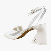 Bright White Leather