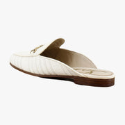 White/Natural Striped Linen
