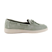 Pistachio Green Suede