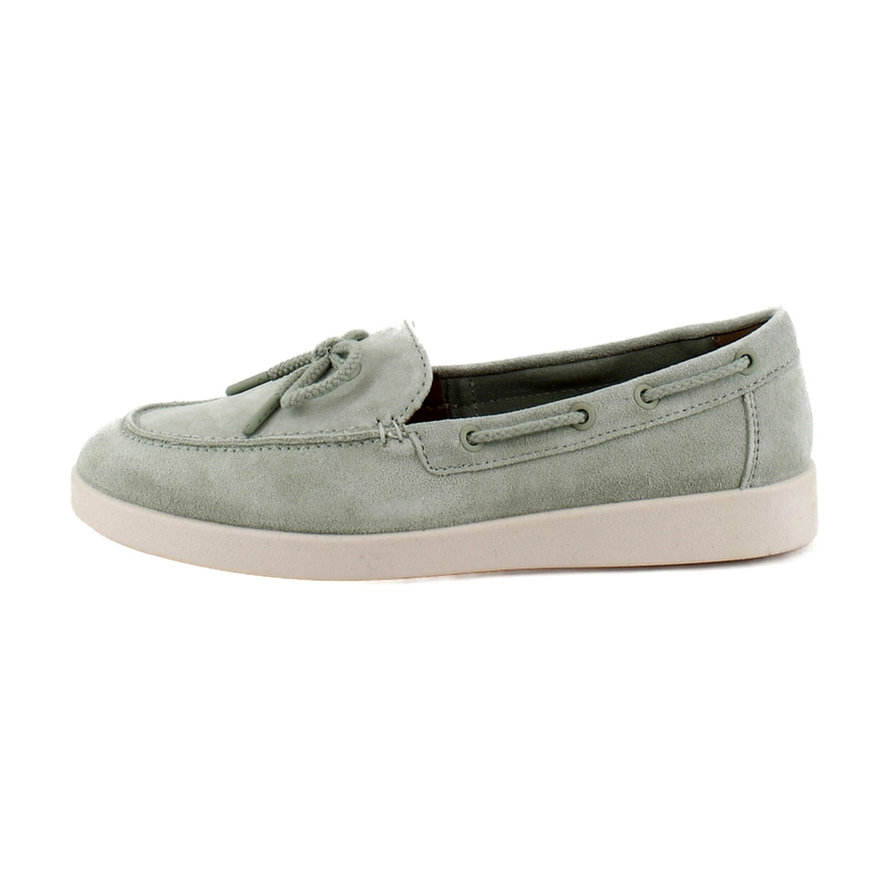 Pistachio Green Suede