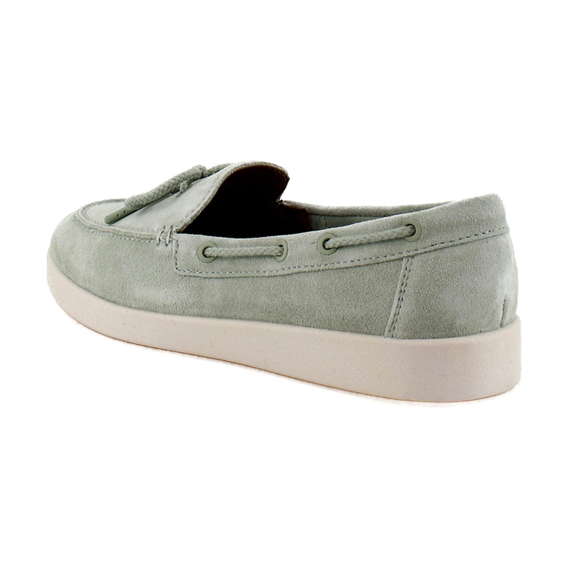 Pistachio Green Suede