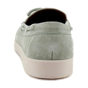 Pistachio Green Suede