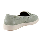 Pistachio Green Suede