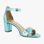 Teal Metallic Snake