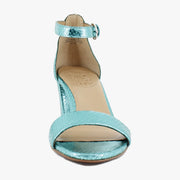 Teal Metallic Snake