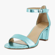 Teal Metallic Snake