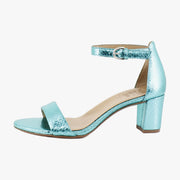 Teal Metallic Snake
