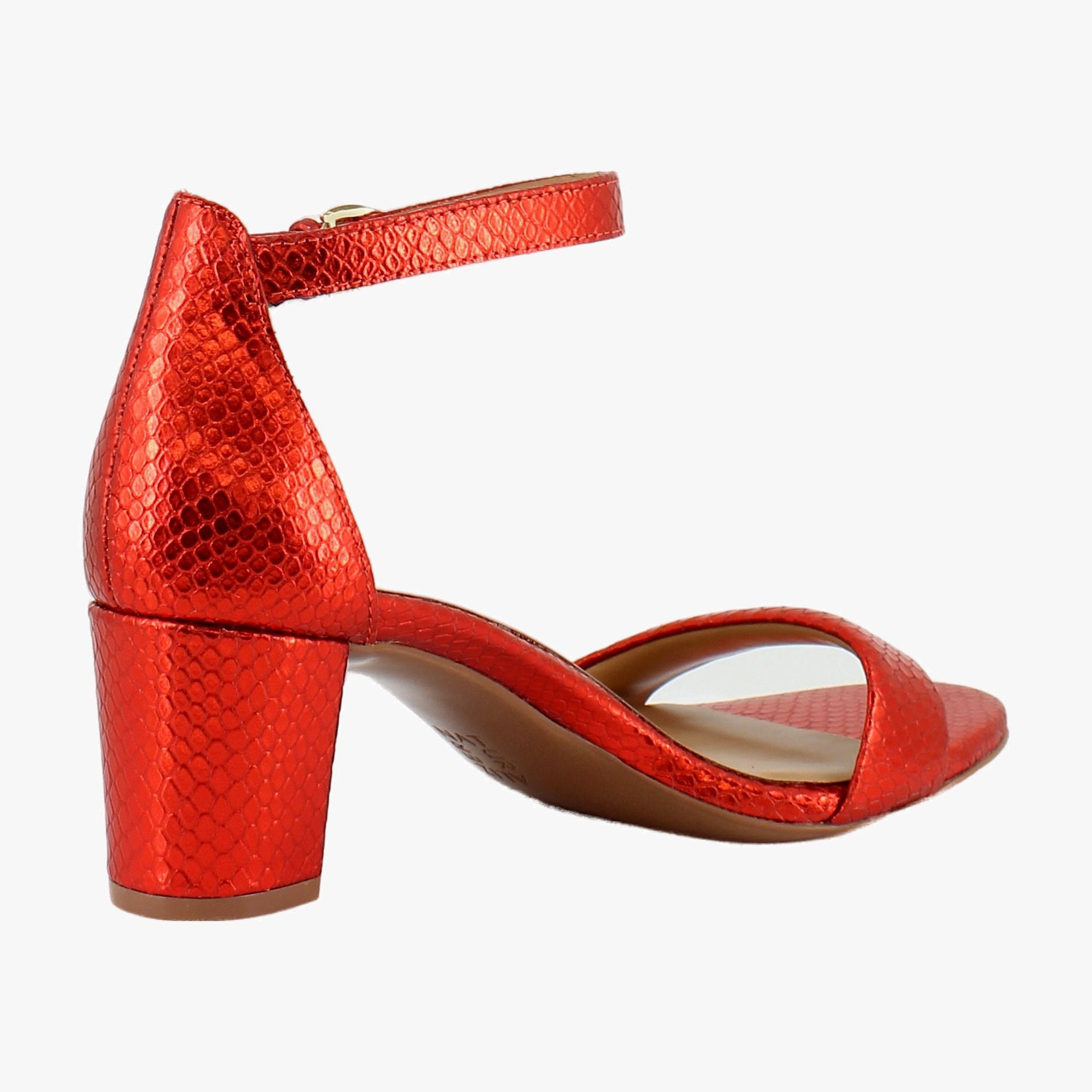 Orange Metallic Snake