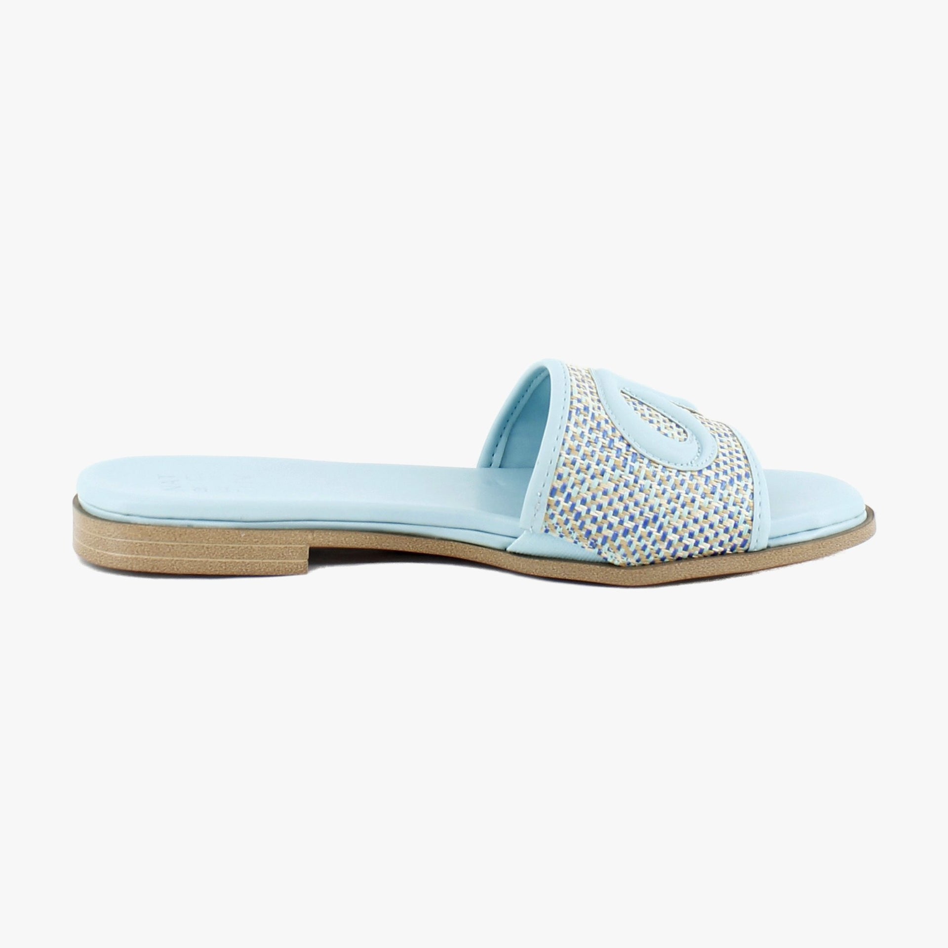 Angel Blue Woven Fabric