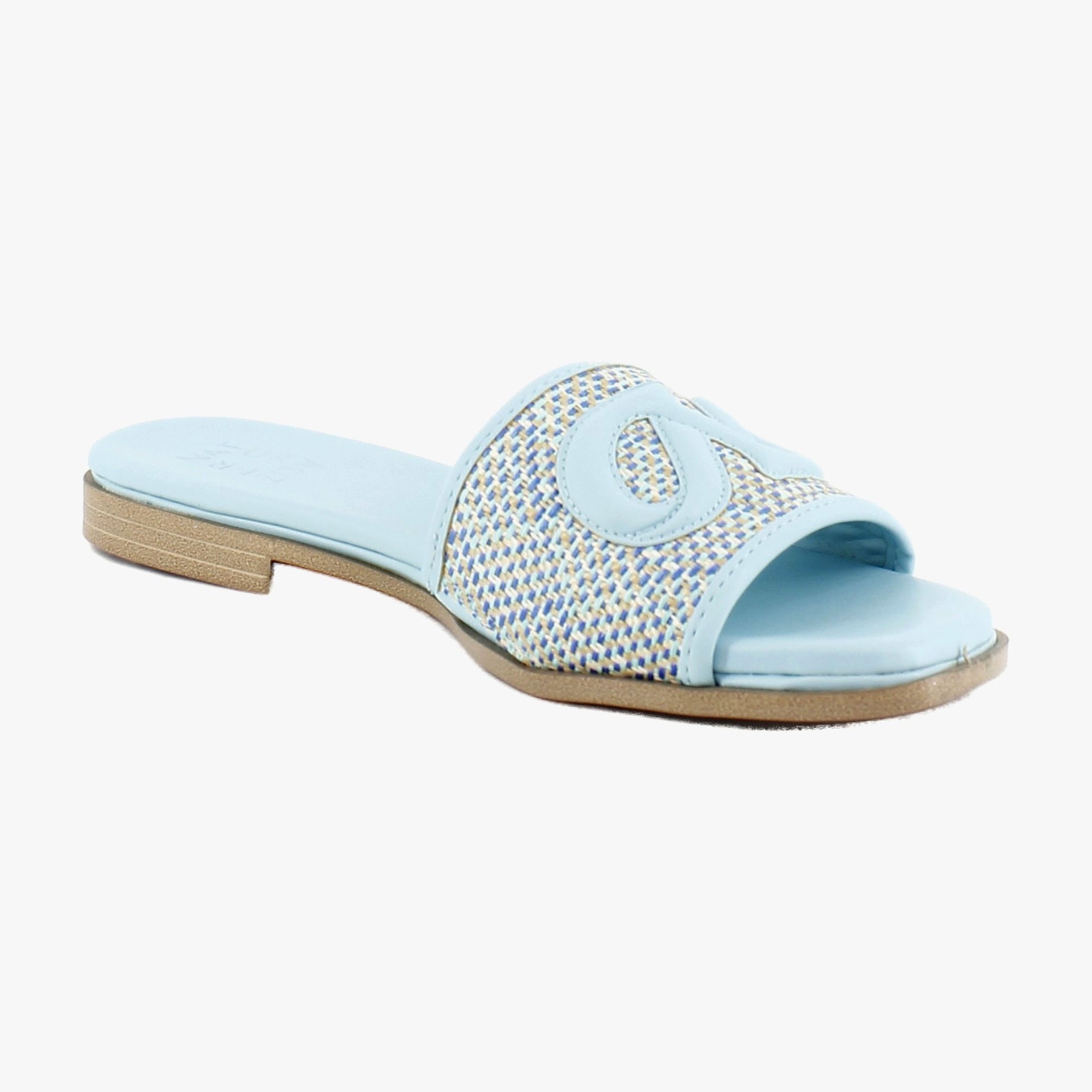 Angel Blue Woven Fabric