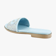 Angel Blue Woven Fabric