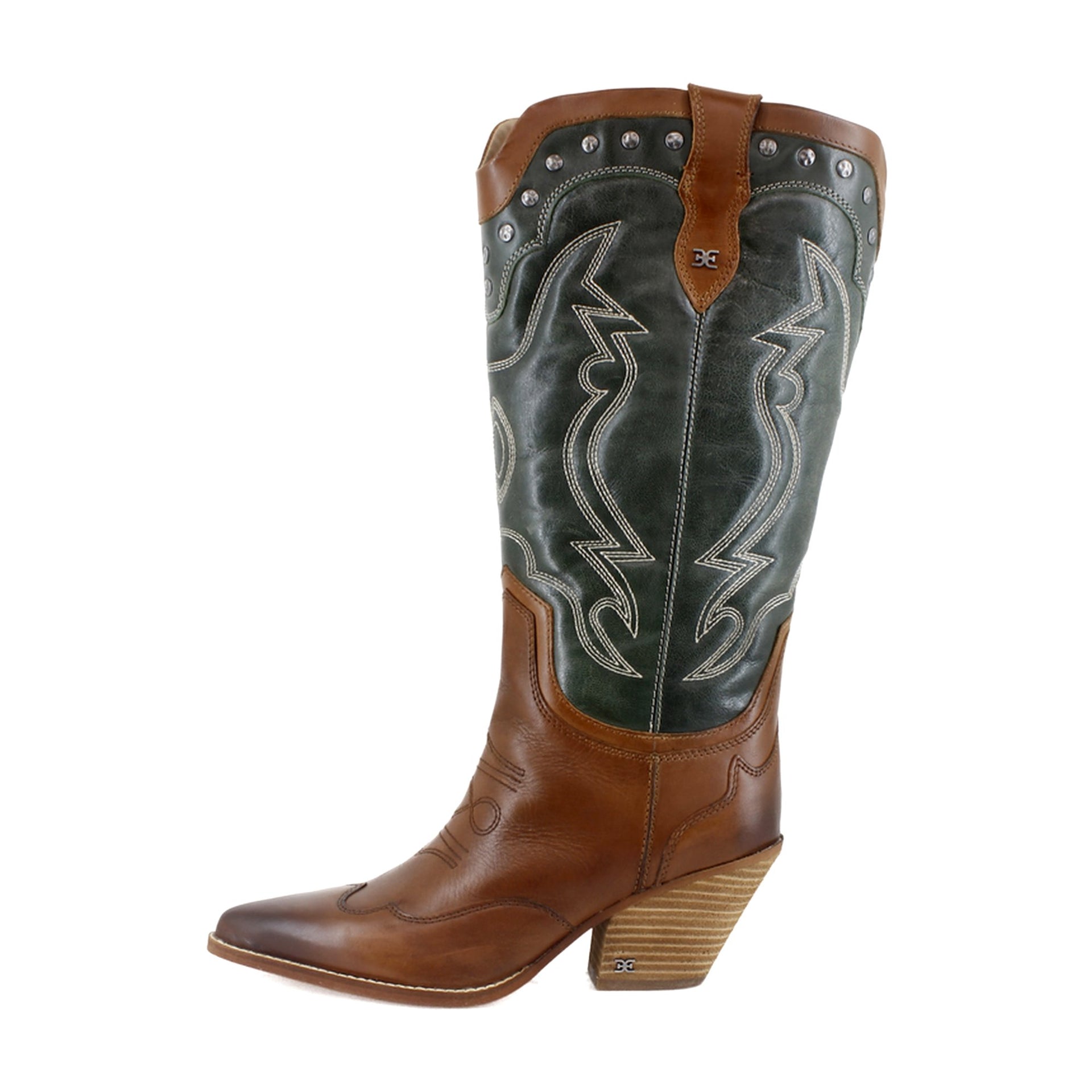 Green/Copper Leather