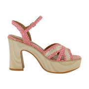 Pink Basketweave
