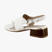 Warm White Leather