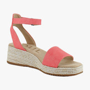 Coral Pink Linen