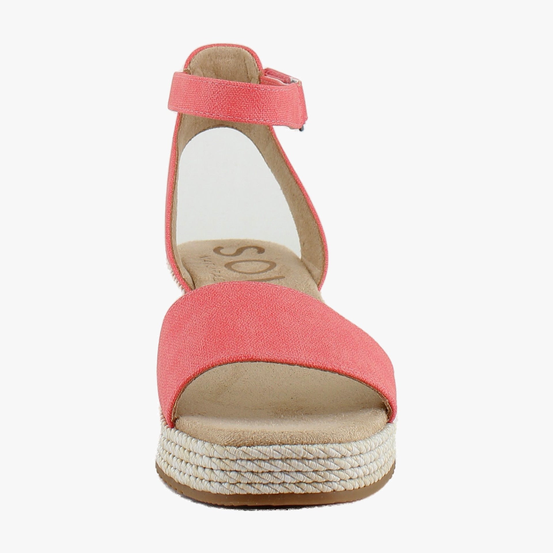 Coral Pink Linen