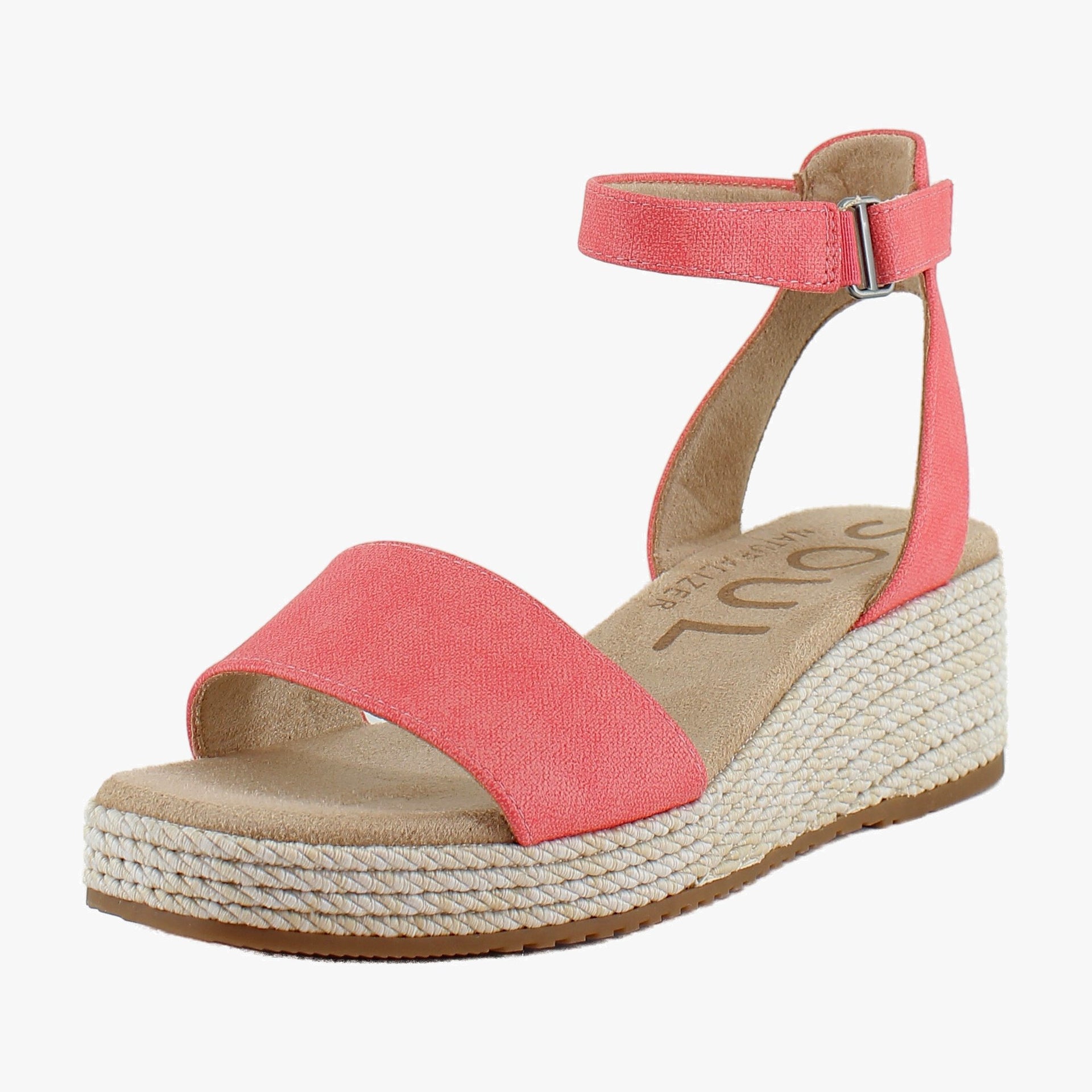 Coral Pink Linen
