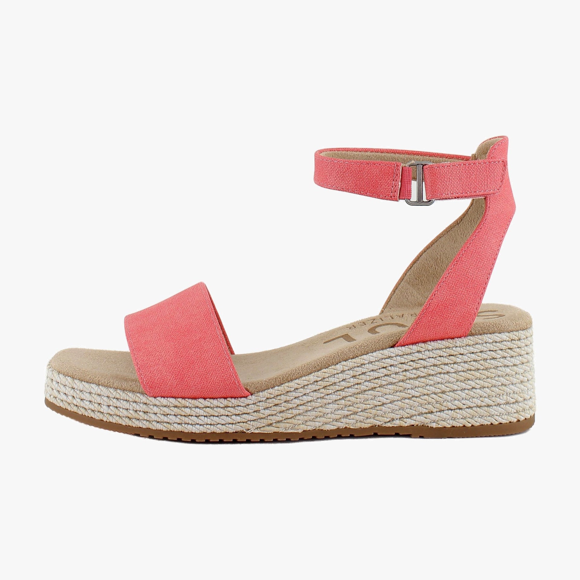 Coral Pink Linen