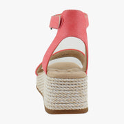 Coral Pink Linen