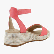 Coral Pink Linen