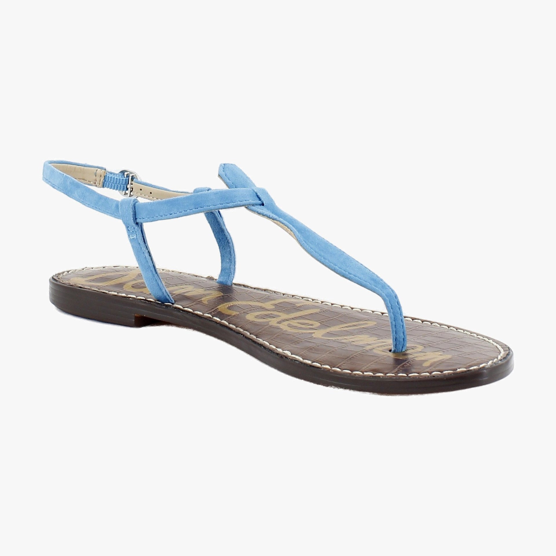 Aqua Azure Suede