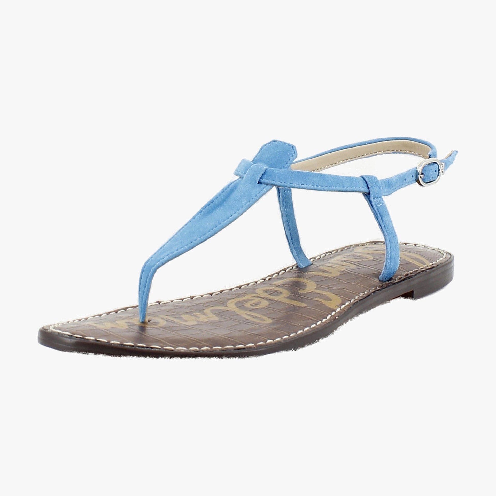 Aqua Azure Suede
