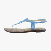 Aqua Azure Suede