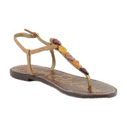 Amber Multi/Cuoio Stone