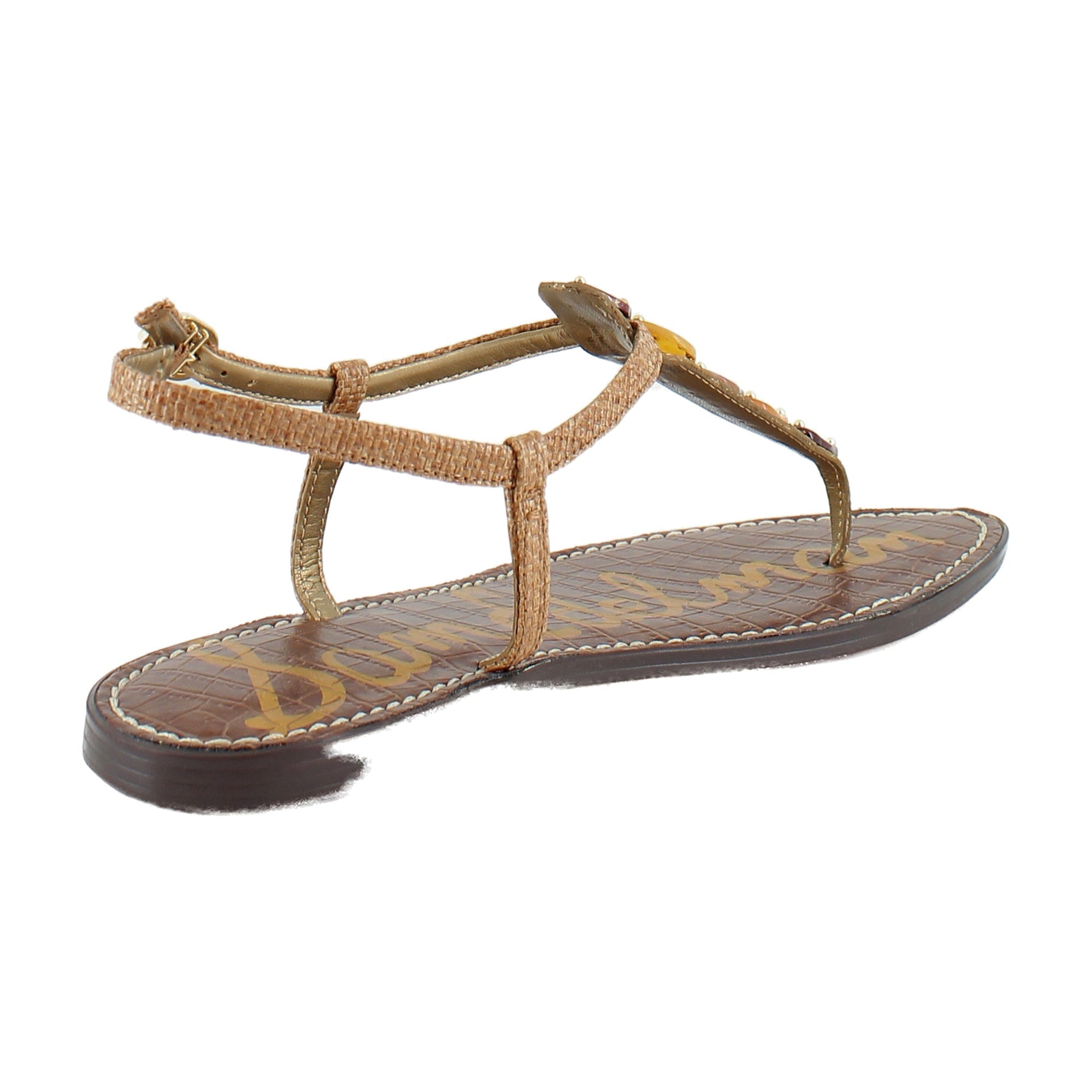 Amber Multi/Cuoio Stone