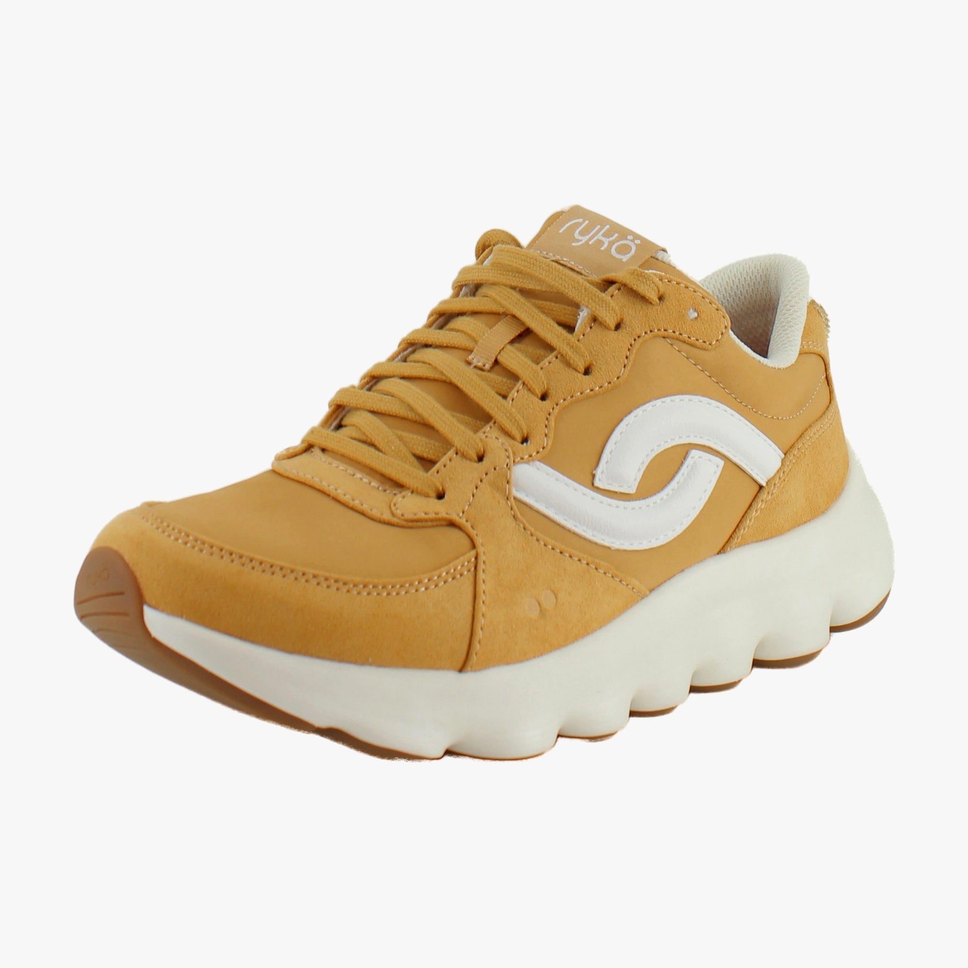 Yellow Oak Mesh Fabric