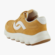 Yellow Oak Mesh Fabric