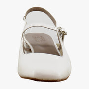 Warm White Leather