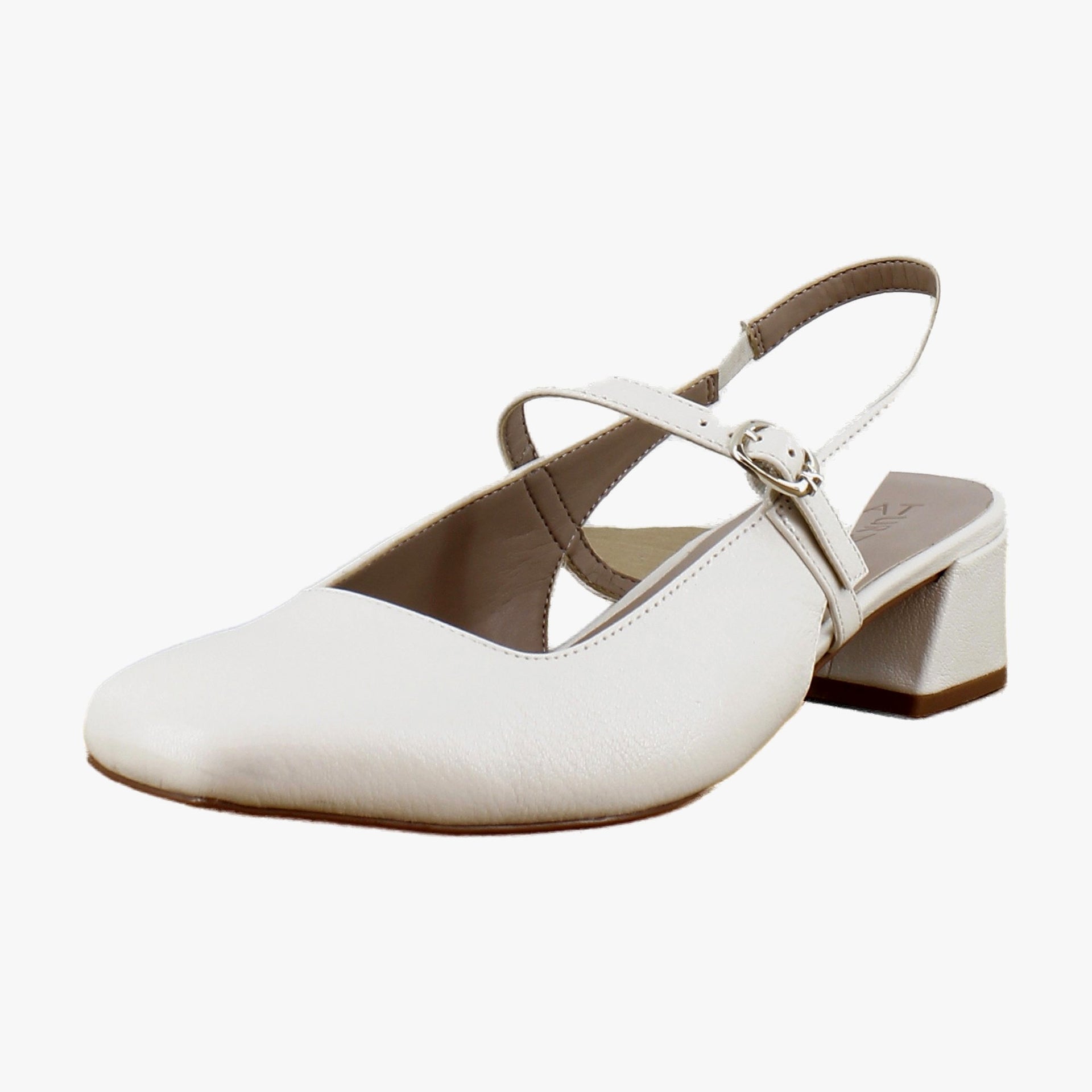 Warm White Leather