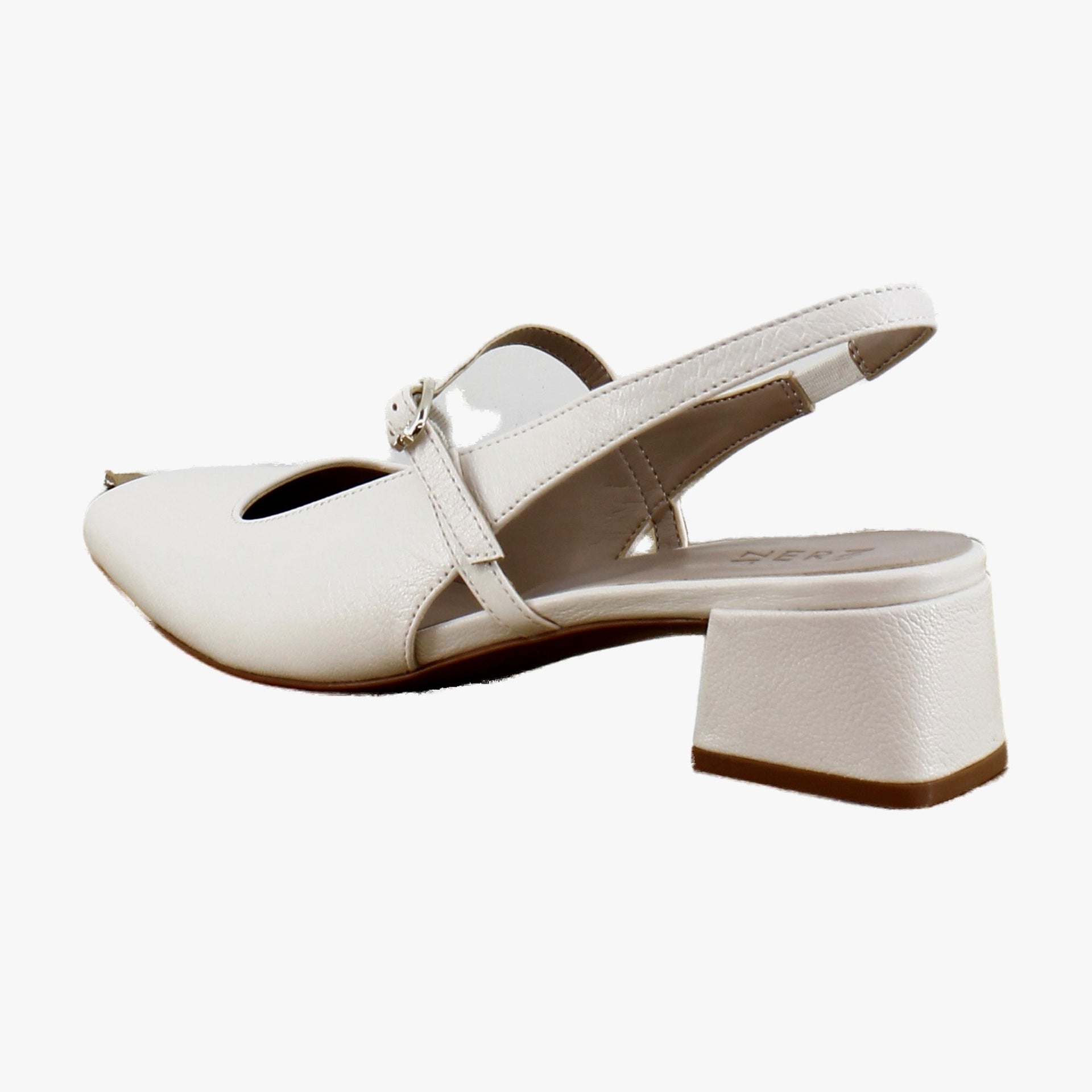 Warm White Leather