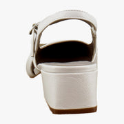 Warm White Leather