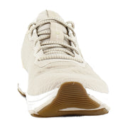 Beige Metallic Mesh Fabric