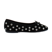 Black Suede Stud