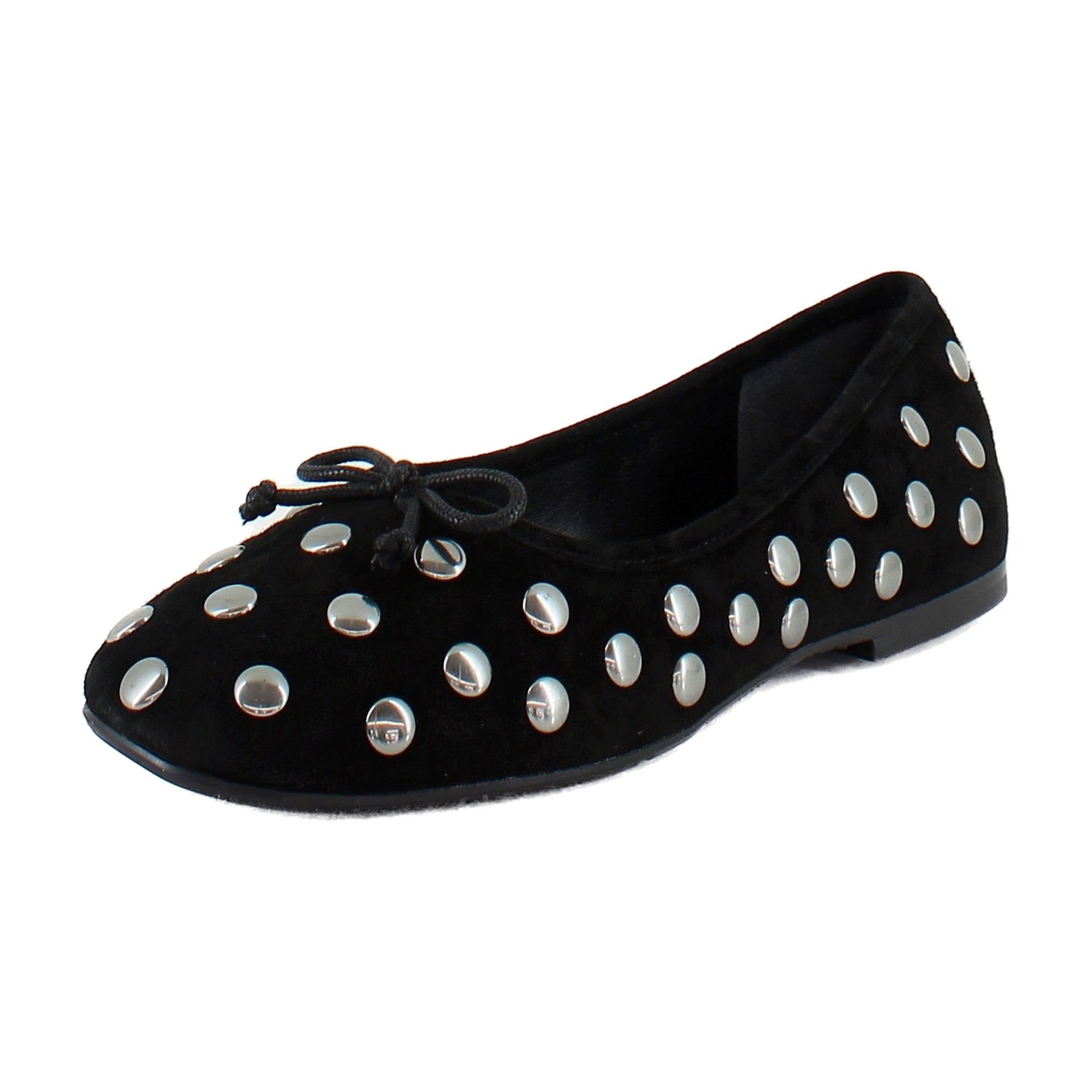 Black Suede Stud