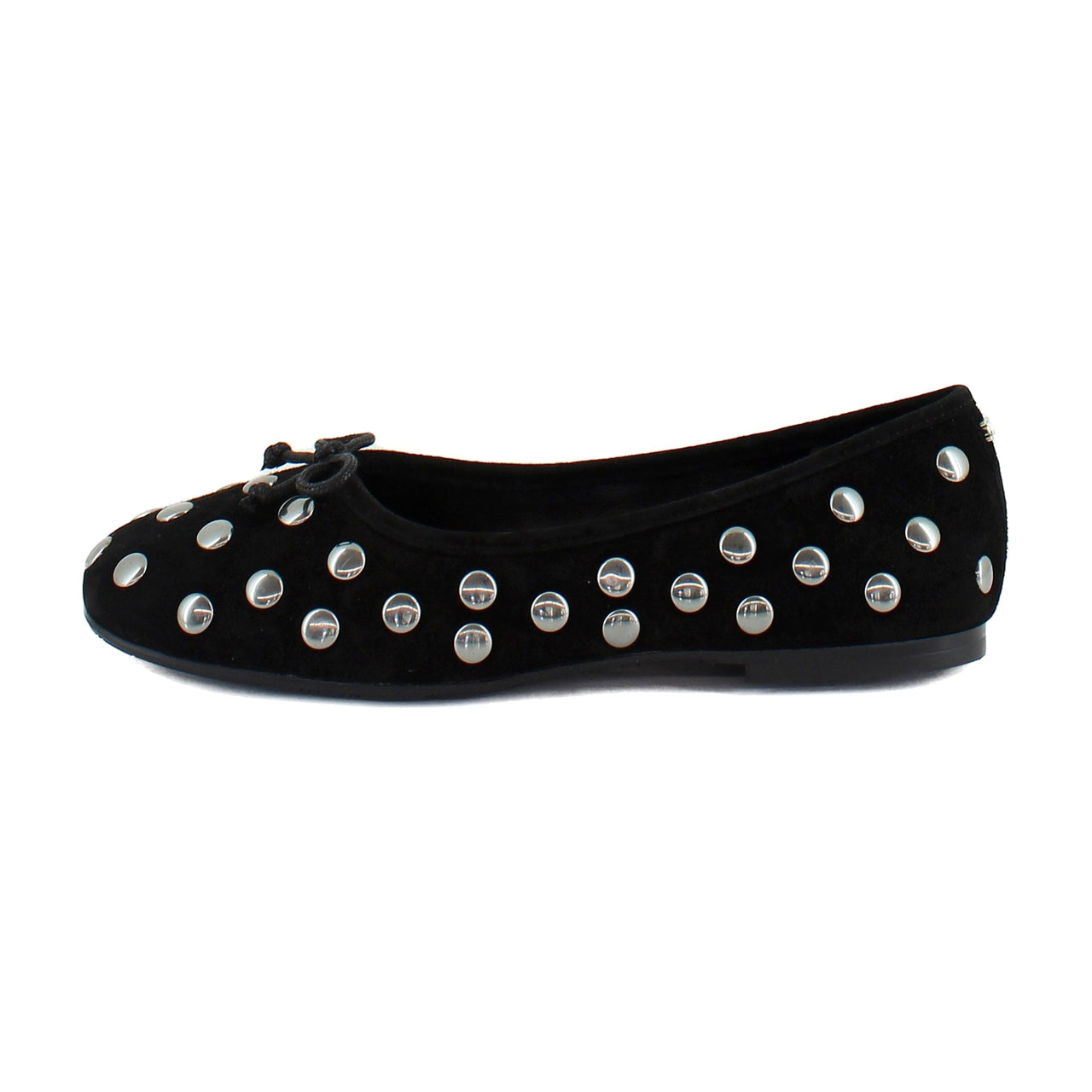 Black Suede Stud
