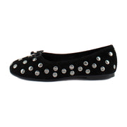 Black Suede Stud
