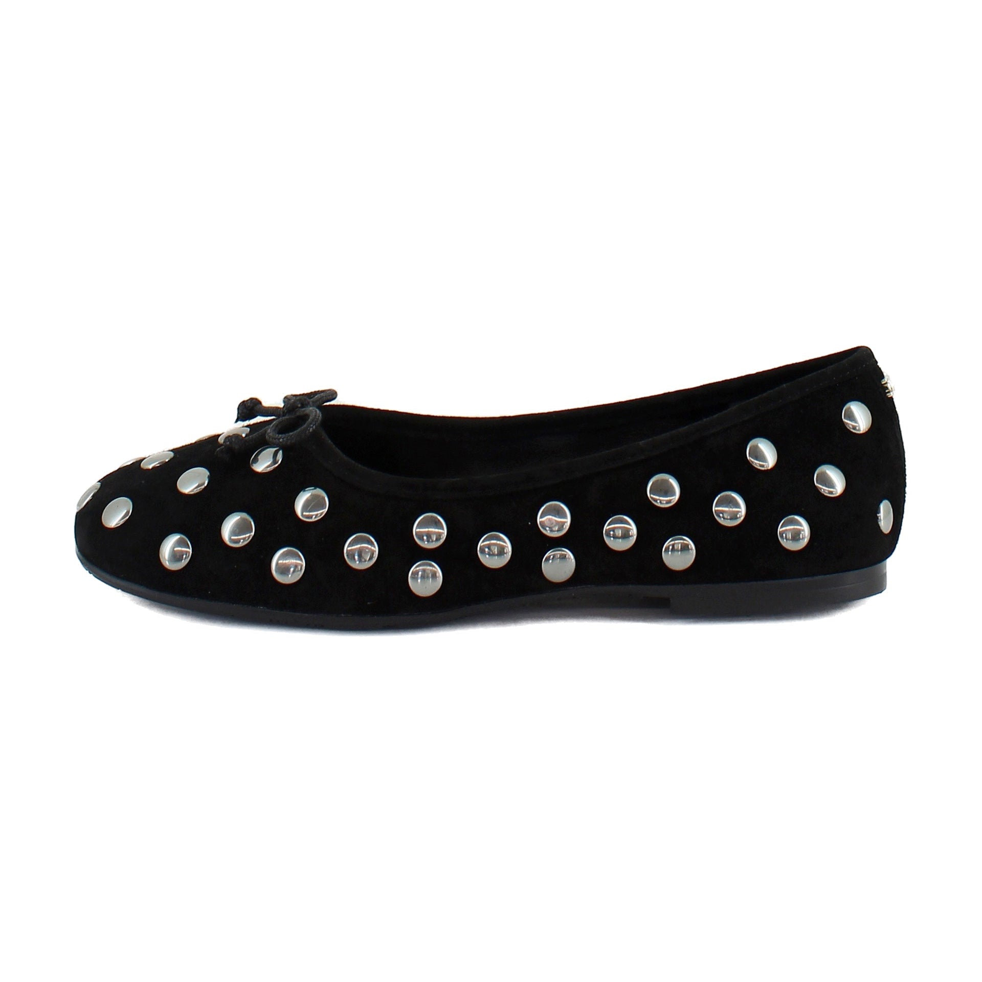 Black Suede Stud