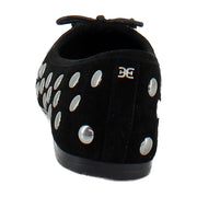 Black Suede Stud
