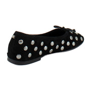 Black Suede Stud