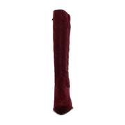 Burgundy Suede