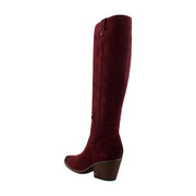 Burgundy Suede