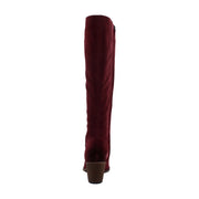 Burgundy Suede