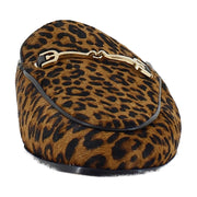 Brown Leopard Calfhair Multi