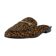 Brown Leopard Calfhair Multi