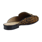 Brown Leopard Calfhair Multi