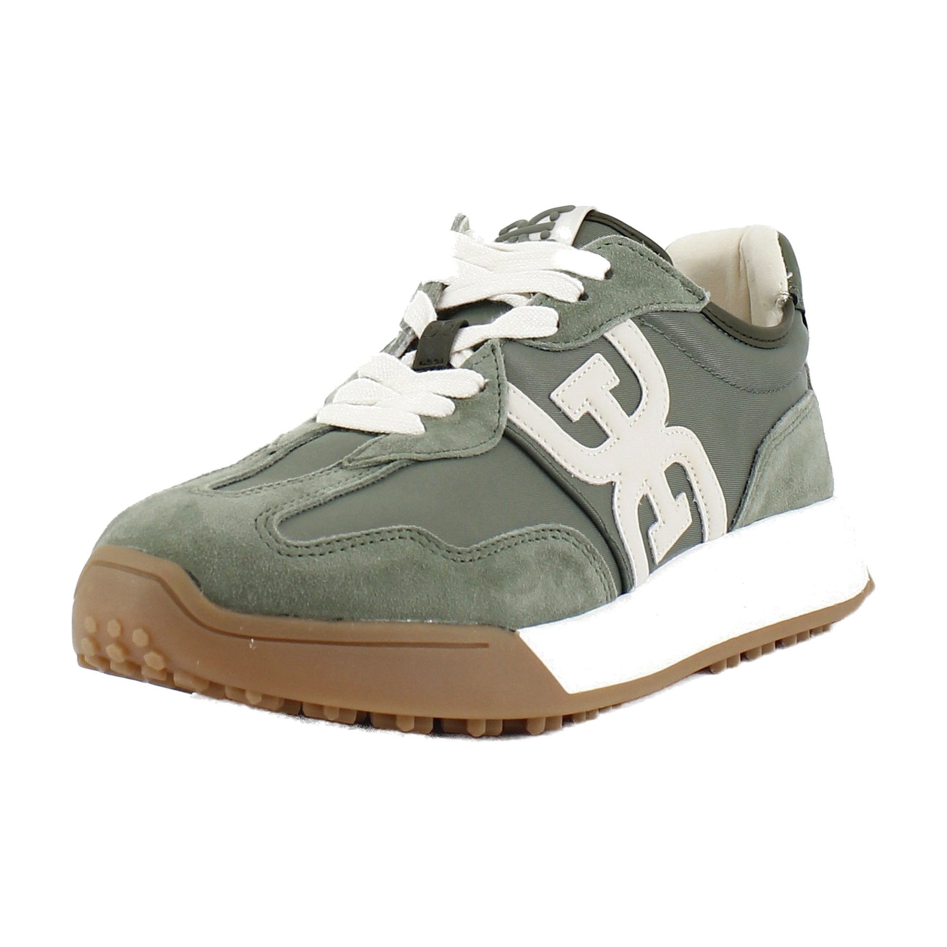 Olive Suede Multi